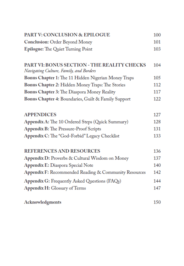 MONEY, ORDERED: The 10-Step System to Turn Financial Chaos into Lasting Stability